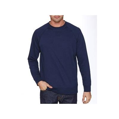 N9000 Next Level Unisex French Terry Raglan Crew-Midnight Navy-Small