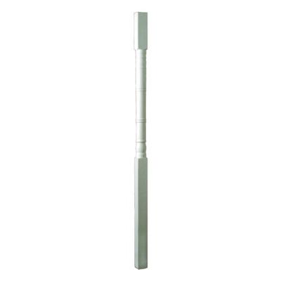 Fypon 40500588CL QuickPost, 5" x 5" x 8'-8", White