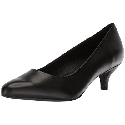 Trotters Women's Kiera Pump, Black, 7 XW US