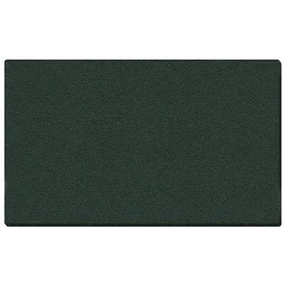 Wrapped Edge Wall Mounted Bulletin Board Surface Color: Ebony, Size: 4'5" H x 5'5" W