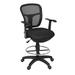 Harrison Swivel Stool- Black