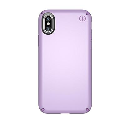 Speck Products Compatible Phone Case for Apple iPhone Xs and iPhone X, Presidio Metallic Case, Taro
