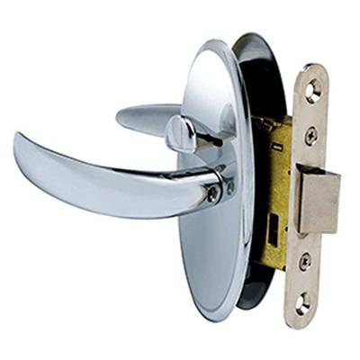 Southco Compact Swing Door Latch - Chrome - Non-Locking