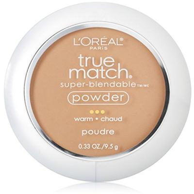 L'Oreal True Match Powder, Sun Beige [W6], 0.33 oz (Pack of 2)