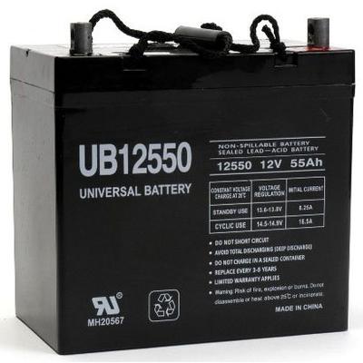 Universal Power Group 12V 55Ah PRIDE 600 JAZZY 1105 1107 1115 Wheelchair Scooter Battery