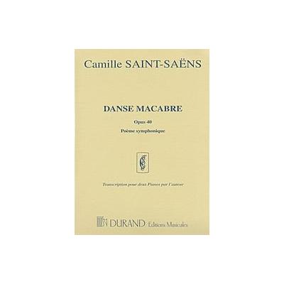 Danse Macabre, Op. 40 (Pome symphonique) (set) 2 Pianos, 4 Hands