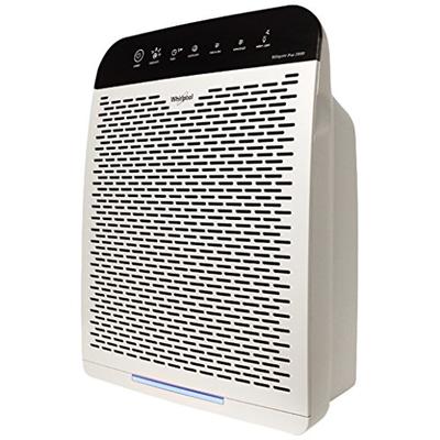 Whirlpool WPPRO2000P Whispure True Hepa Air Purifier, Activated Carbon, 508 Sq Ft, Smart Auto Mode,