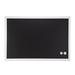 U Brands Magnetic Chalkboard, 20 x 30 Inches, White Wood Frame