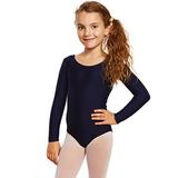 Leveret Girls Leotard Navy Long Sleeve X-Small (4-6) screenshot. Tops directory of Clothes.