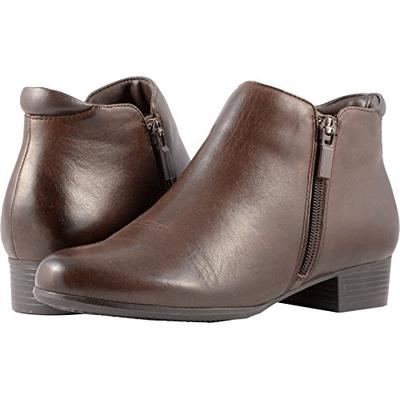 Trotters Women's Major Ankle Bootie Dark Brown 9 M US