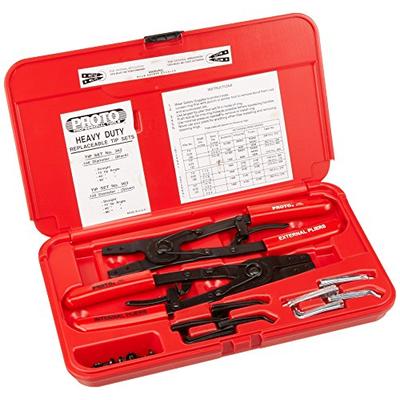 Stanley Proto J361 Proto Pliers Set with Replaceable Tips, Large, 18-Piece