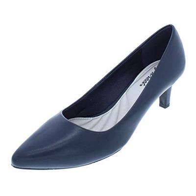 Easy Street Women's Pointe Dress Pump, Navy, 8 M US