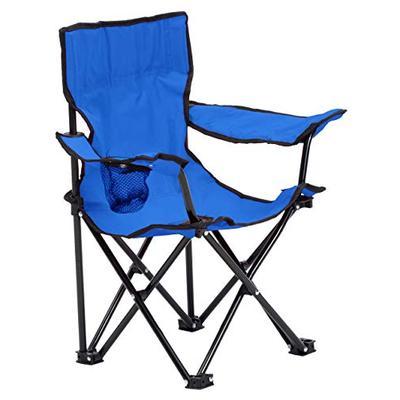 Quik Chair Folding Camp Chair for Kids with Carry Bag, Blue