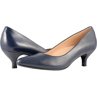 Trotters Women's Kiera Pump, Navy, 7.5 XW US