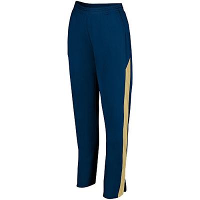 Augusta Sportswear Women's Medalist Pant 2.0 XL Navy/Vegas Gold