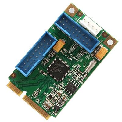 IO Crest Mini PCI-Express USB 3.0 Super-Speed Host Controller Card Renesas D720201 Chipset Windows O
