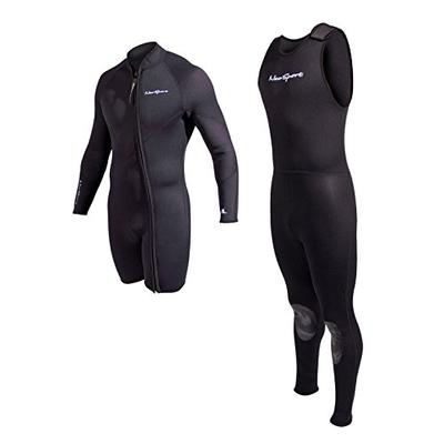 NeoSport Men's Premium Neoprene 5mm Waterman Wetsuit Jacket, X-Large