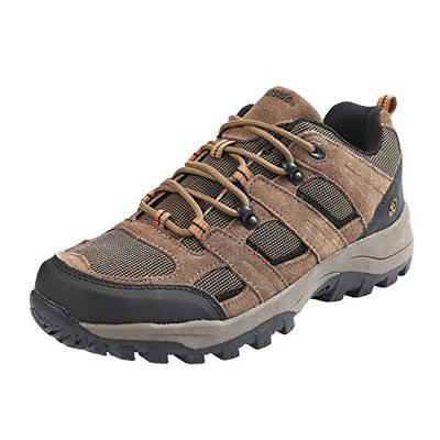 Northside Men's Monroe Low Hiking Shoe, Brown, 13 M US