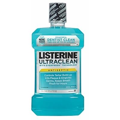 Listerine Ultcln Cool Mnt Size 50.7z Listerine Ultcln Cool Mnt 1.5l 50.7z