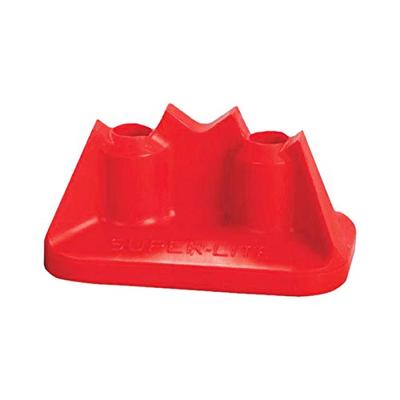 Stud Boy Super-Lite Plus Pro Series Double Backer Plates - Red - .75in. 2522-P2-RED