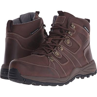 Drew Men's Trek Waterproof Boot Dark Brown Leather 11 EEEE US