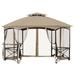 Garden Winds Vineyard Gazebo Replacement Canopy Fabric in Brown | 40 H x 168 W x 168 D in | Wayfair LCM999B-RS