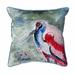 Highland Dunes Jiminez Spoonbill Zippered Indoor/Outdoor Throw Pillow Polyester/Polyfill blend | 22 H x 22 W x 6 D in | Wayfair