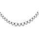 Tuscany Silver Women 925 Sterling Silver Graduated Ball and Box Adjustable Slider Chain 71 cm/28 Inch