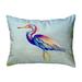 Highland Dunes Kappler Heron Noncorded Indoor/Outdoor Rectangular Throw Pillow Polyester/Polyfill blend | 16 H x 20 W x 6 D in | Wayfair