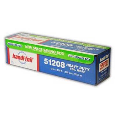 Handi Foil of America Heavy Duty Aluminum Foil Roll 500 Foot X 12 inch - 1 each.
