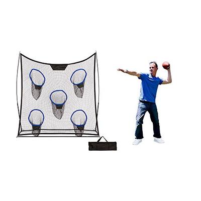 6.9' Portable Football Training Net With Five Targets and Carry Bag by Trademark Innovations