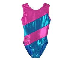 Obersee Gymnastics Leotard - Pink Diagonal, CL