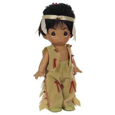 The Doll Maker Precious Moments Dolls, Linda Rick,Ten Little Indians , 8 Little Indian,7 inch doll