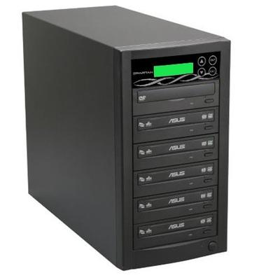 Spartan Pro 1-5 Target DVD/CD Copy Tower Duplicator with 24x SATA Writer Burner D05-SSPPRO (500GB Ha