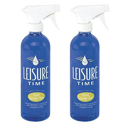 LEISURE TIME S-02 Instant Cartridge Cleaner, 1-Pint, 2-Pack