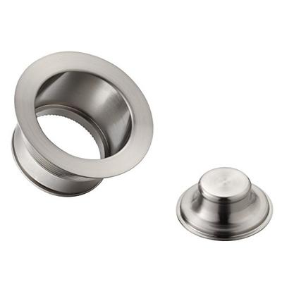 Cyclonehaus extended solid brass flange for deep fireclay sinks