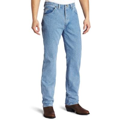 Wrangler Men's Big & Tall Rugged Wear Classic Fit Jean, Rough Wash, 48W x 30L