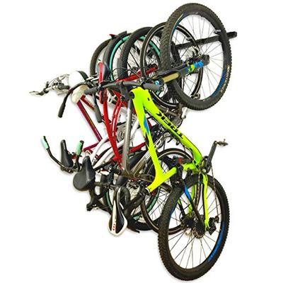 Omni Bike Storage Rack - Holds 5 Bicycles - Home & Garage Adjustable Bikes Wall Hanger Mount