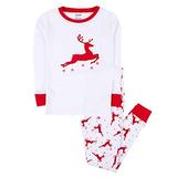 Leveret White Reindeer 2 Piece Pajama Set 100% Cotton 18-24 Months screenshot. Sleepwear directory of Clothes.