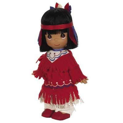 The Doll Maker Precious Moments Dolls, Linda Rick,Ten Little Indians , 9 Little Indians,7 inch doll