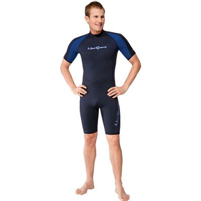 NeoSport 3mm Short Wetsuit - Scuba Diving, Snorkeling and Water Sports - Comfort, Flexible and Anato