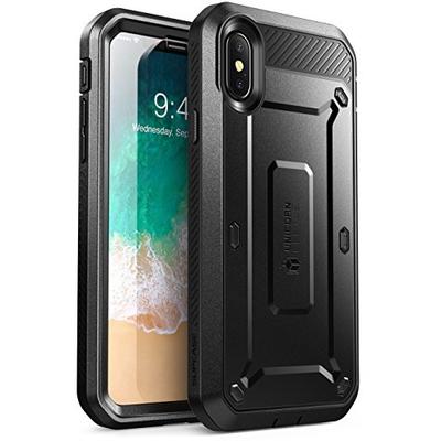 iPhone Xs Case, iPhone X Case, SUPCASE [Unicorn Beetle Pro Series] Full-Body Rugged Holster Case wit