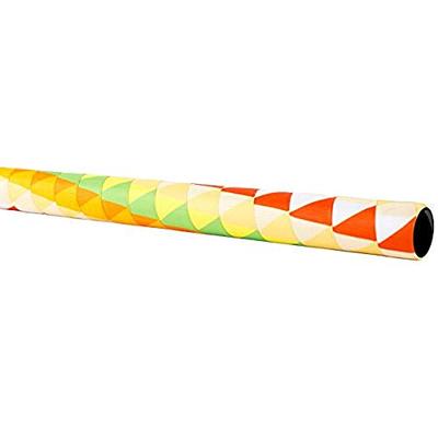 Serfas Ribbon Bicycle Handle Bar Tape (Yellows/Oranges/Lime Green/White Triangles)