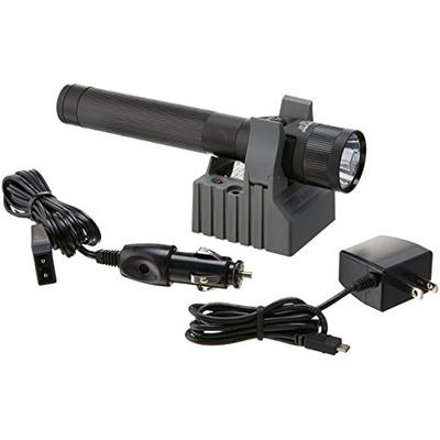 Streamlight 75866 Stinger DS LED Flashlight, 120V AC/12V DC Steady Charger and 1 Holder -425 Lumens