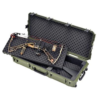 SKB Sports iSeries Parallel Limb Double Bow/Rifle Case, 40 x 16 x 5.5-Inch, Olive