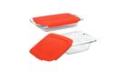 Easy Grab 4 Piece Bakeware Set Color: Red