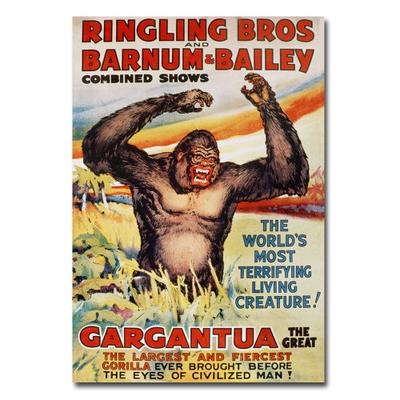 Ringling Brothers and Barnum and Bailey, 16x24-Inch Canvas Wall Art