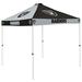 Logo Brands NFL Oakland Raiders Checkerboard Tent Checkerboard Tent, Charcoal, One Size