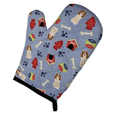 Caroline's Treasures BB2644OVMT Dog House Collection Russian Spaniel Oven Mitt, Large, multicolor