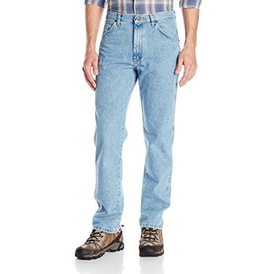 Wrangler Men's Rugged Wear Classic Fit Jean, Rough Wash Indigo, 40x30